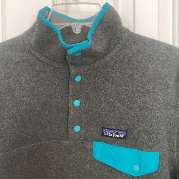 Gray Patagonia Synchilla Re-Tool Snap-T Pullover - Picture 3 of 11